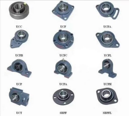 Các loại gối đỡ vòng bi phổ biến