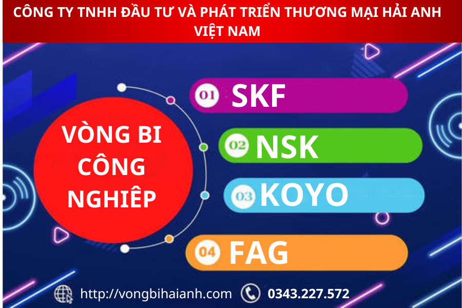 Thông số vòng bi bạc đạn SKF